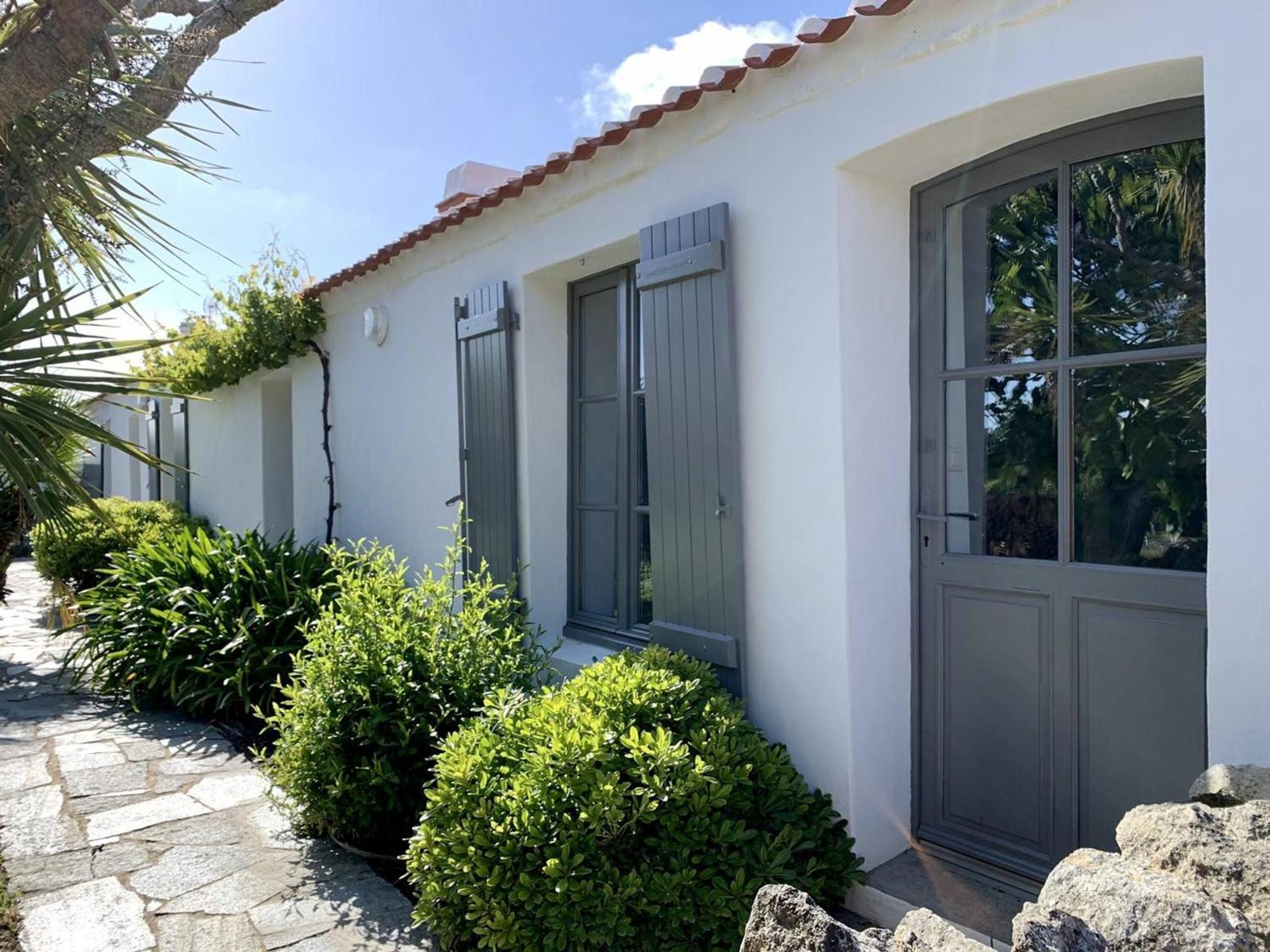 Maison Renovee Pres Plage, 6 Couchages, Terrasse, Bbq, Parking, Internet Inclus - Fr-1-224B-588 Noirmoutier-en-l'Ile Exteriör bild