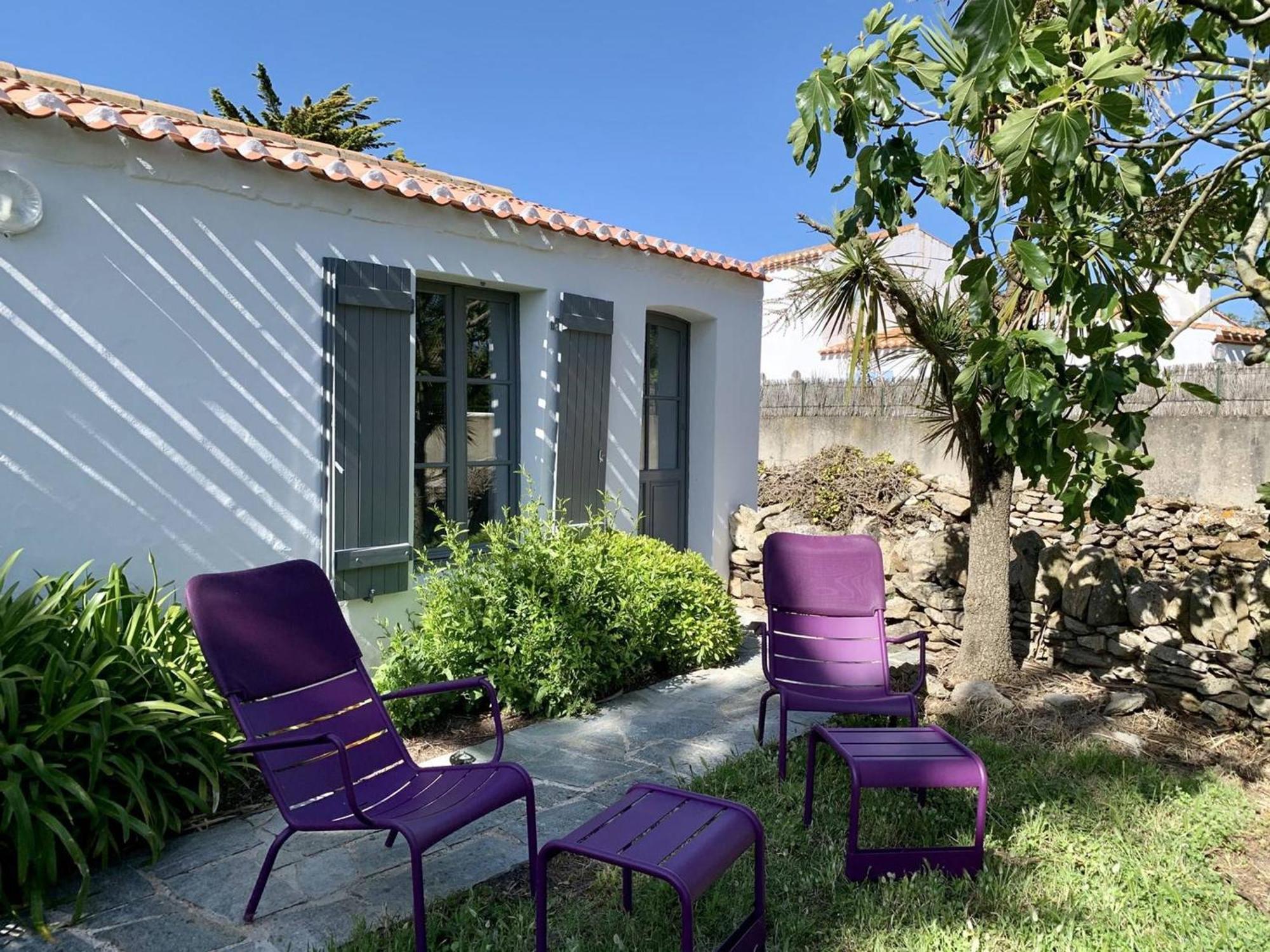 Maison Renovee Pres Plage, 6 Couchages, Terrasse, Bbq, Parking, Internet Inclus - Fr-1-224B-588 Noirmoutier-en-l'Ile Exteriör bild